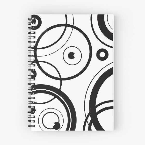 Item preview, Circle mixing black and white simple art designed and sold by chineiyuu.