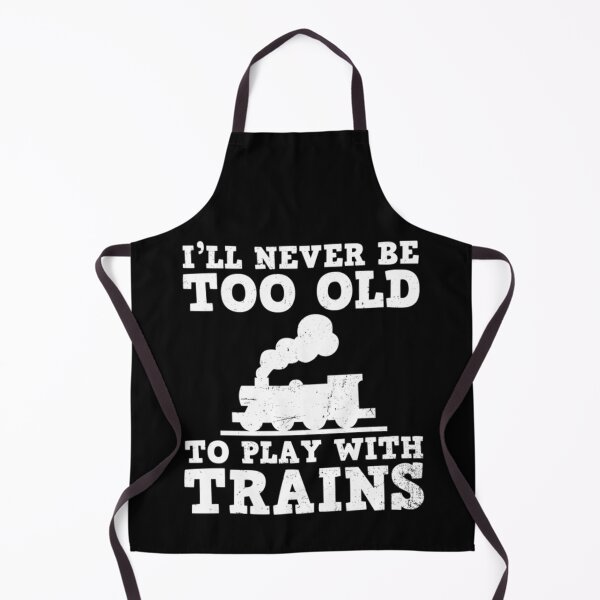 Item preview, Model Railroad T-ShirtModel Railroad Shirt _ Never Too Old Gift designed and sold by PatricEvet.