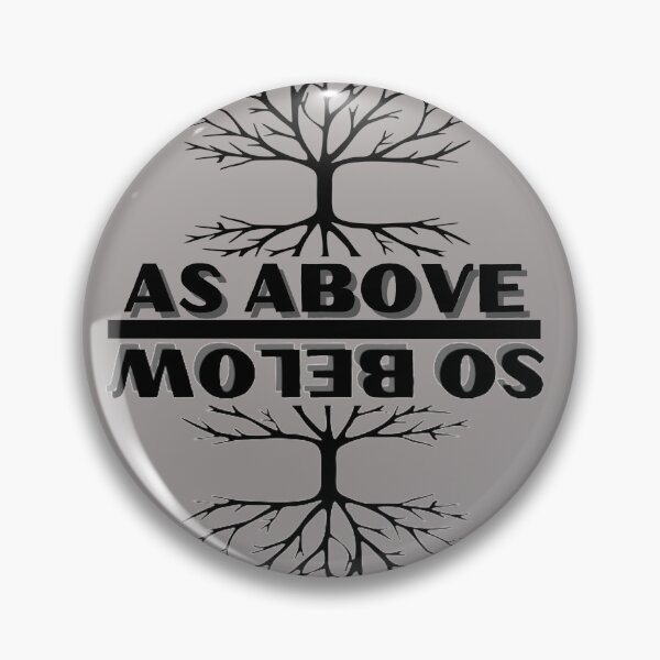 Item preview, AS ABOVE SO BELOW Backward Letters designed and sold by jmed70.