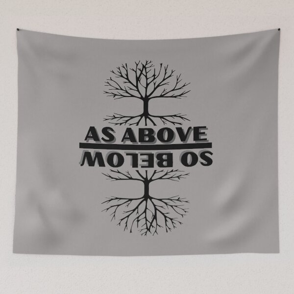 Item preview, AS ABOVE SO BELOW Backward Letters designed and sold by jmed70.