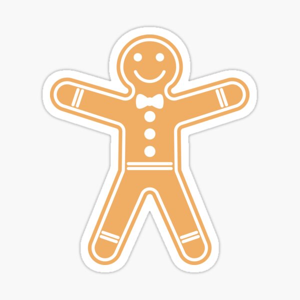 Gingerbreads pour joyeux Noël Sticker