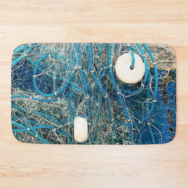 Item preview, Fishing nets in blue designed and sold by Greengardens36.