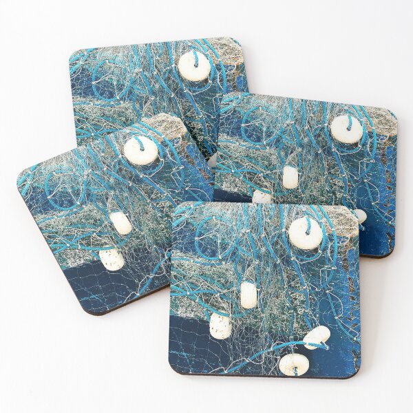 Item preview, Fishing nets in blue designed and sold by Greengardens36.