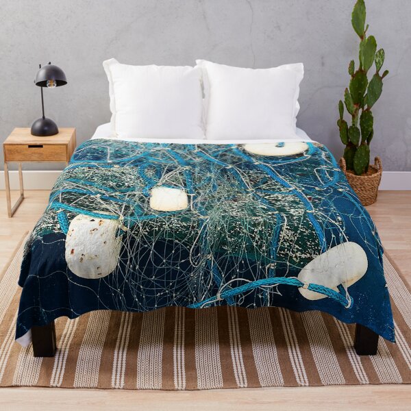 Item preview, Fishing nets in blue designed and sold by Greengardens36.
