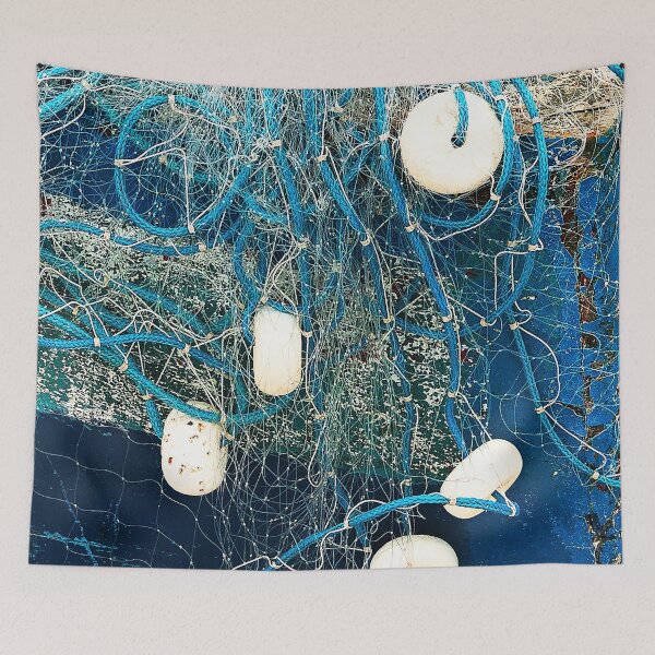 Item preview, Fishing nets in blue designed and sold by Greengardens36.