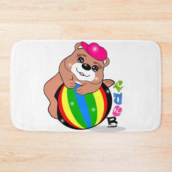 Item preview, Cute bear with big ball  designed and sold by Shirley cute art .