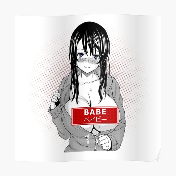 Waifu Material Anime Senpai Girl Hentai Babe Poster For Sale By Edgarwikstrom Redbubble 1689