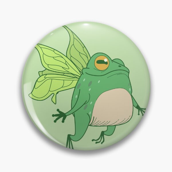 Item preview, Fairy Frog -  Kawaii Frog with Fairy Wings designed and sold by MagicStrawberry.