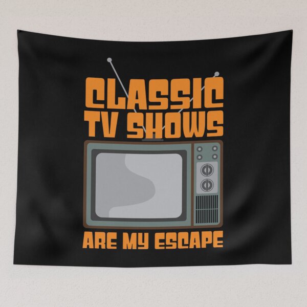 Item preview, Tv Shows T-ShirtClassic Tv Shows are My Escape designed and sold by PatricEvet.