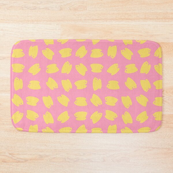 Item preview, Yellow Coffee Cup Pattern Print Pink designed and sold by 22tenDesign.