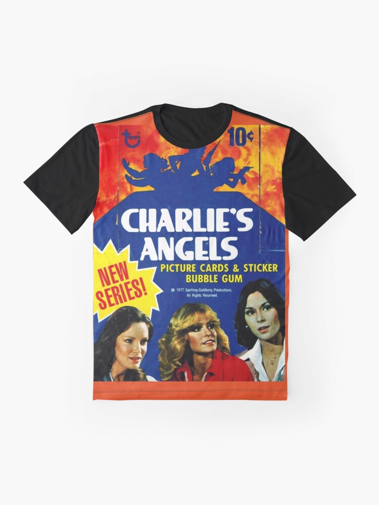 charlie's angels t shirt vintage