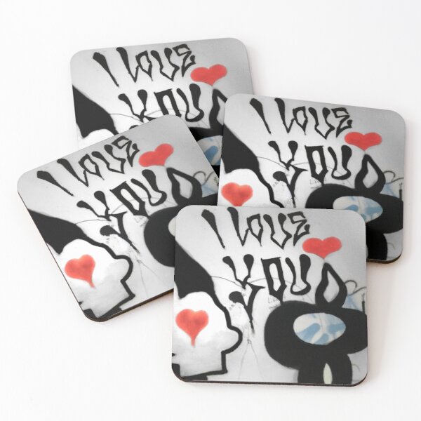 Item preview, I love you, graffiti.  designed and sold by ElevatedX.