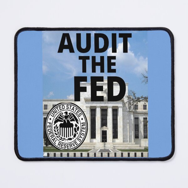 Item preview, Audit The Fed (Audit the Federal Reserve) designed and sold by Megamom.