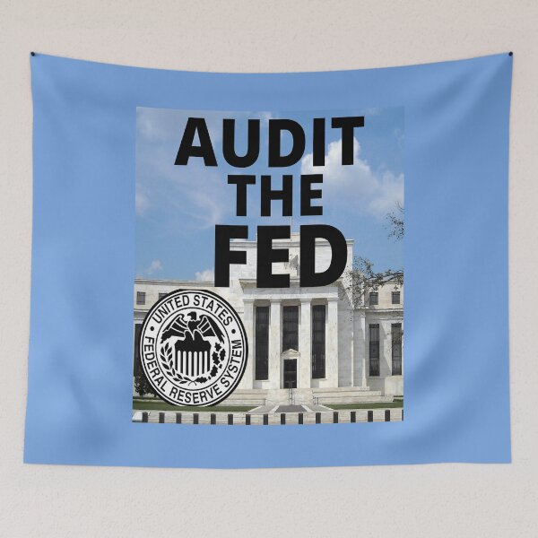 Item preview, Audit The Fed (Audit the Federal Reserve) designed and sold by Megamom.