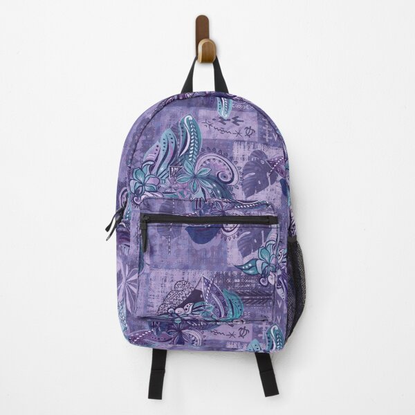 Item preview, VIntage Purple Jungle Samoan Patchwork Tapa Artboard designed and sold by sunnthreads.