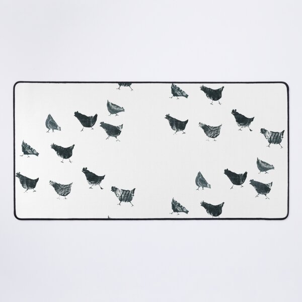 Item preview, White chooks designed and sold by FJBourne.
