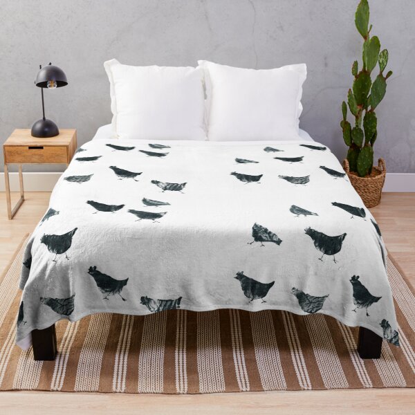 Item preview, White chooks designed and sold by FJBourne.