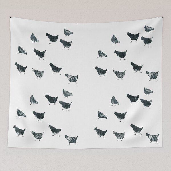 Item preview, White chooks designed and sold by FJBourne.