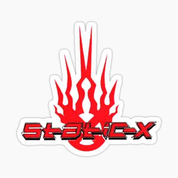 "Best logo StaticX band" Sticker for Sale by gfurze9w Redbubble