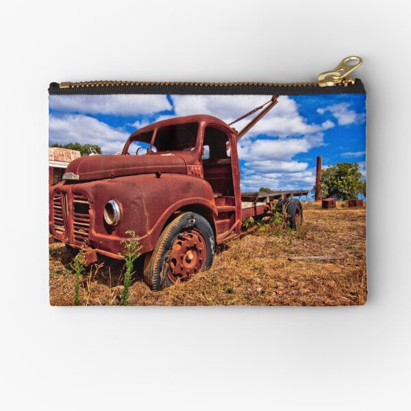 Rusty Austin Zipper Pouch