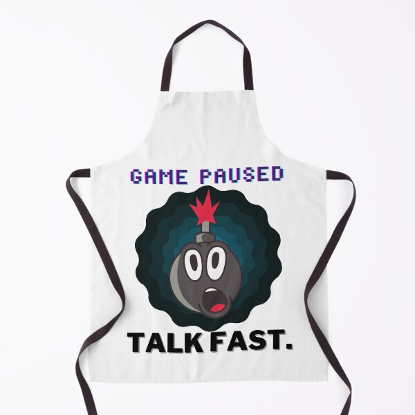 Item preview, Retro Game Paused Talk Fast Timer designed and sold by UPSTORE-RB.