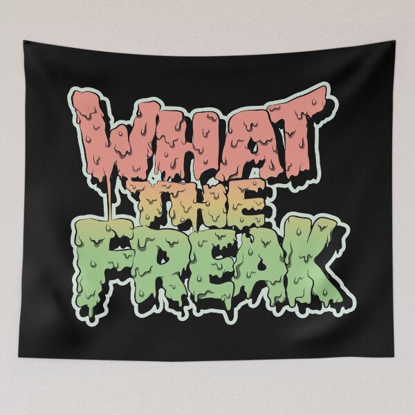 Item preview, What The Freak ( Trippy Drippy Liquid ) designed and sold by WULFLAND ARTS.