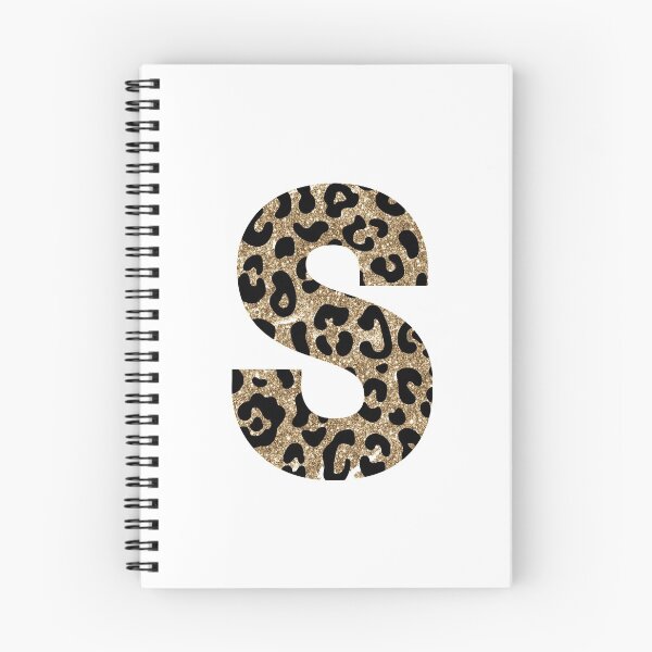 Artikelvorschau, Buchstabe S Anfangsbuchstabe Gold Metallic Animal Print entworfen und verkauft von brookemiller801.