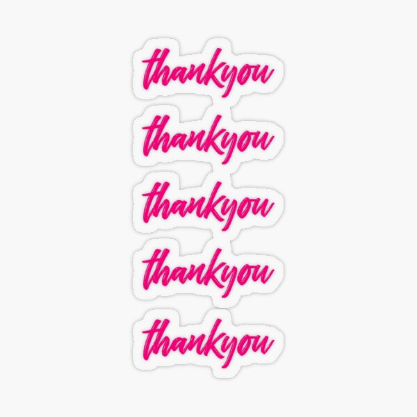 Item preview, Thank You Sticker Pack  designed and sold by Binsagar.