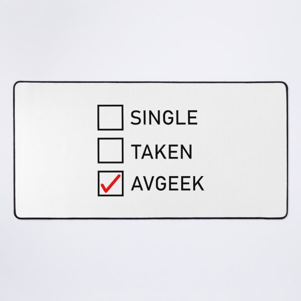 Item preview, Single Taken Avgeek Relationship Status designed and sold by VAFS.
