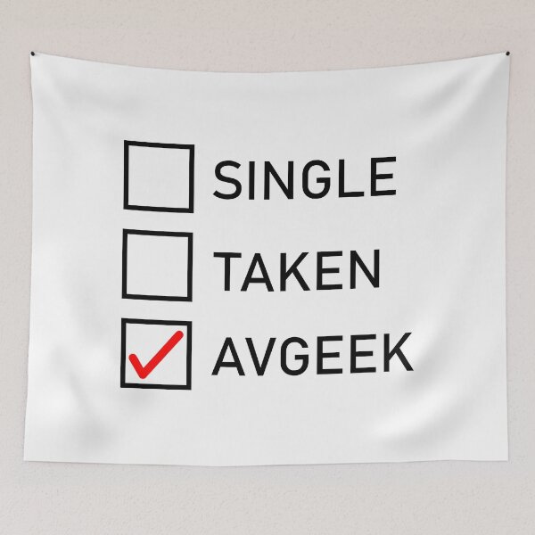 Item preview, Single Taken Avgeek Relationship Status designed and sold by VAFS.