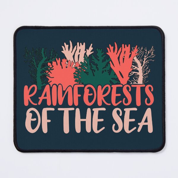 Item preview, Rainforests Of The Sea Coral Reefs Aquarist Marine Biology Gift designed and sold by JokeGysen.