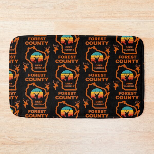Item preview, Wisconsin Deer Hunter Forest County designed and sold by WoodburyLake.