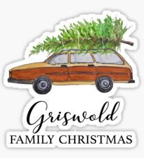 Christmas vacation Griswold family Christmas Sticker