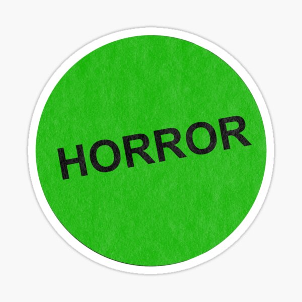 "Retro Vhs Horror Sticker" Sticker for Sale by priesthe Redbubble