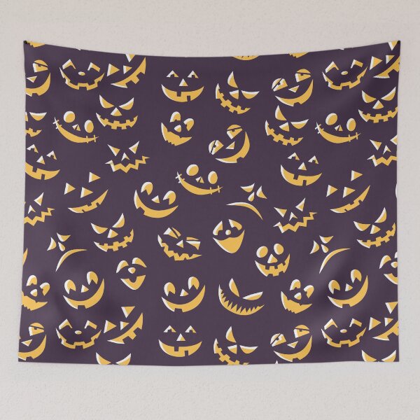 Item preview, Cute But Creepy Funny Halloween faces designed and sold by diPazzo.