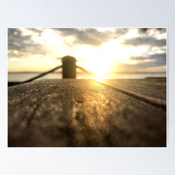 Item preview, Pier Sunset designed and sold by stilized.