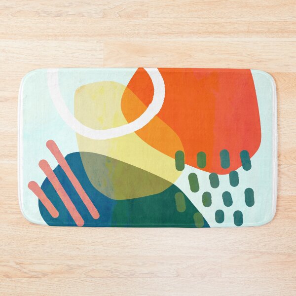 Item preview, Primary color Mid Century Blobs designed and sold by brodolo.