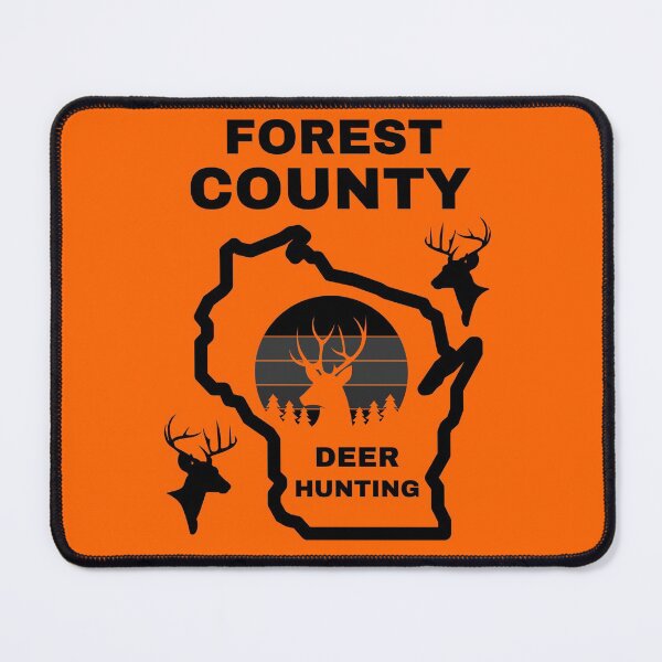 Item preview, Wisconsin Deer Hunter Forest County designed and sold by WoodburyLake.