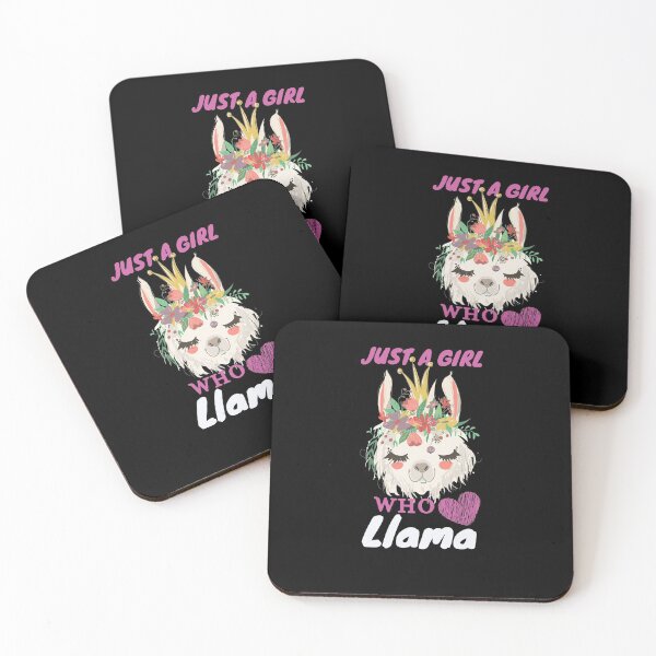 Item preview, just a girl who loves llama shirt designed and sold by SukanyaShop.