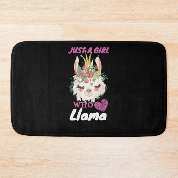 Item preview, just a girl who loves llama shirt designed and sold by SukanyaShop.