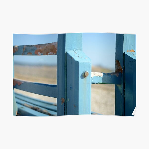 BLUE BENCH Poster