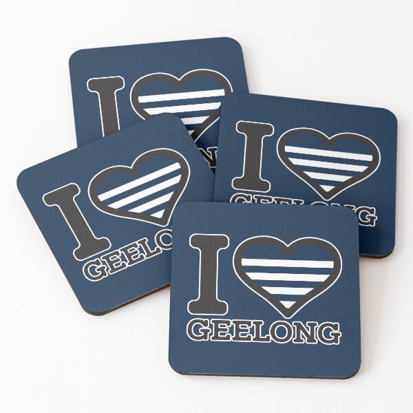 Item preview,  “I love Geelong” Apparels, Merchandise, T Shirts, Leggings, Skirt, Mask, Apron, Eco Bag designed and sold by Ink Inc.