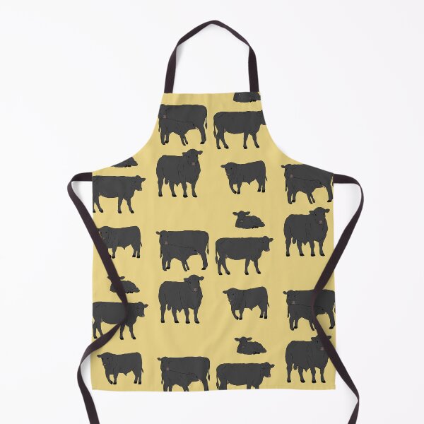 Item preview, Angus Cattle Pattern Yellow designed and sold by Ashley Gagnon.