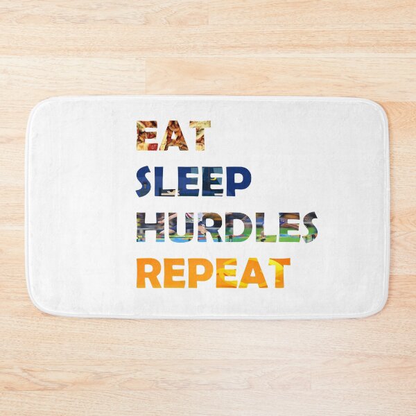 Item preview, eat sleep hurdles repeat designed and sold by byseno.