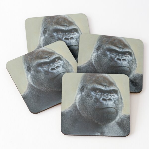 Item preview, Silverback Portrait designed and sold by rawshutterbug.