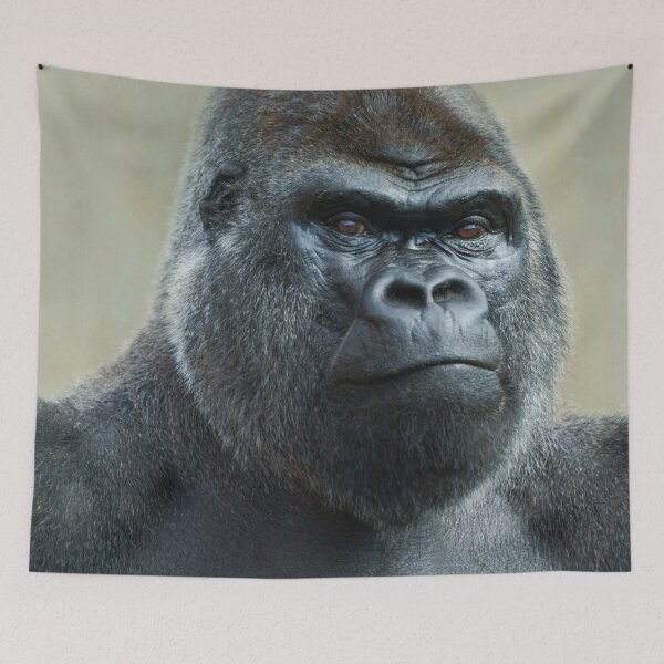 Item preview, Silverback Portrait designed and sold by rawshutterbug.