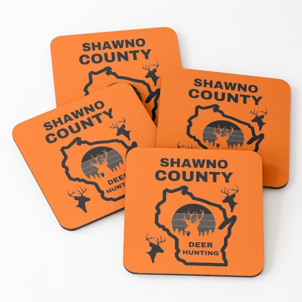 Item preview, Wisconsin Deer Hunter shawno County designed and sold by WoodburyLake.