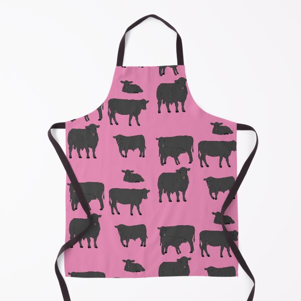 Item preview, Angus Cattle Pattern Pink designed and sold by Ashley Gagnon.