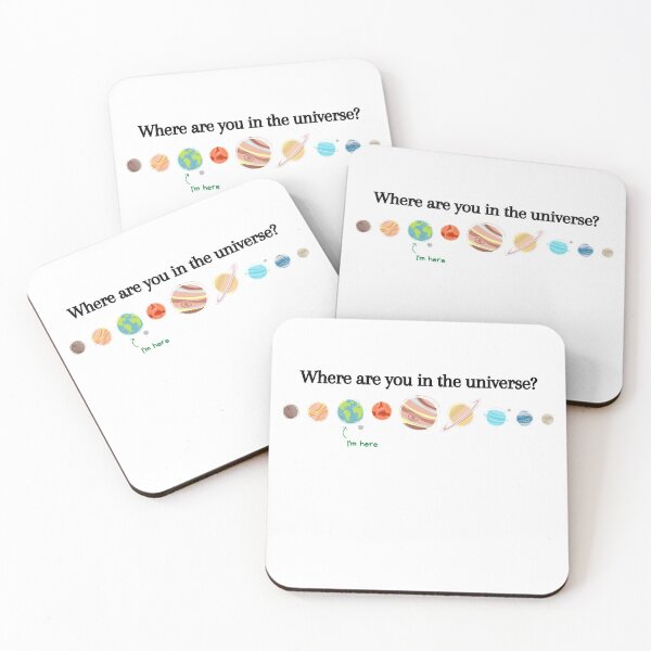 Item preview, Where are you in the universe? designed and sold by PuTaTeeShop.