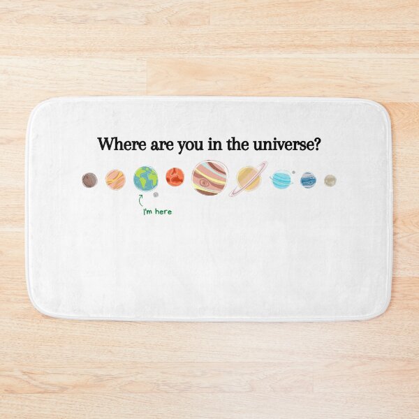 Item preview, Where are you in the universe? designed and sold by PuTaTeeShop.